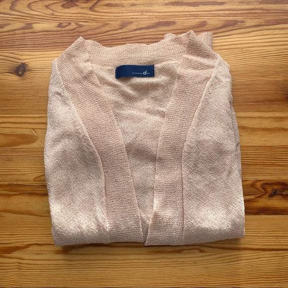 3/$20 Summer Light weight Pink Cardigan - Picture 7 of 7